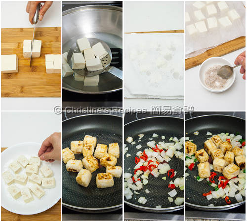 Salt and Pepper Tofu Procedures