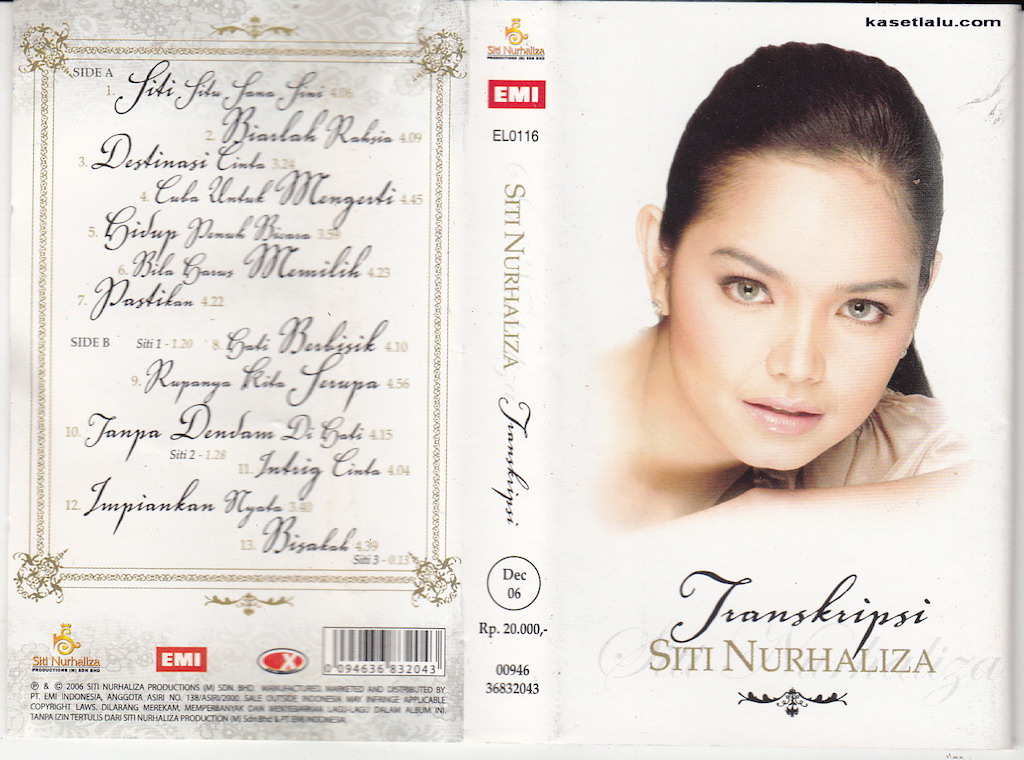 Siti Nurhaliza Transkripsi / Dato Sri Siti Nurhaliza Transkripsi Lyrics