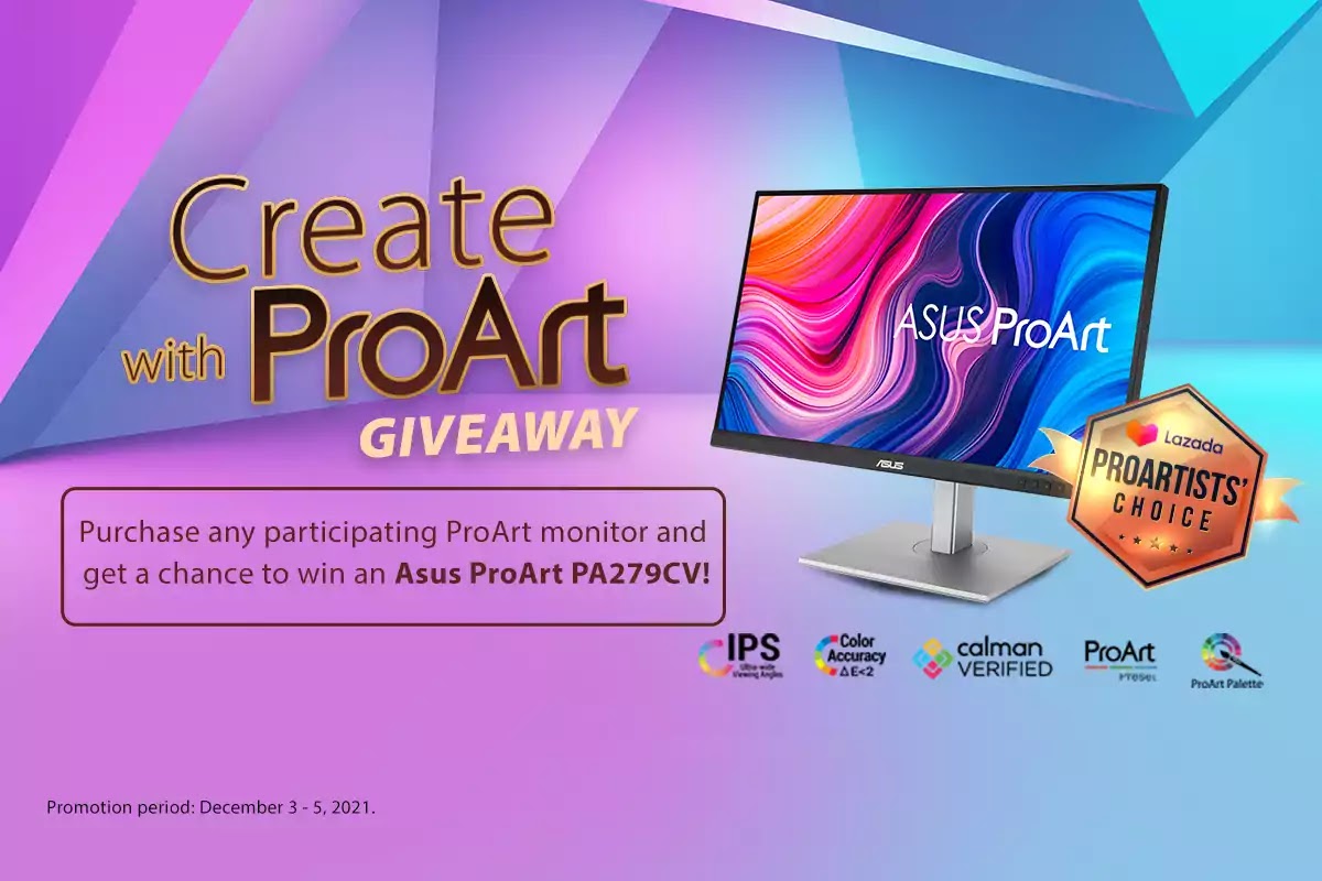 ASUS Create with ProArt Giveaway