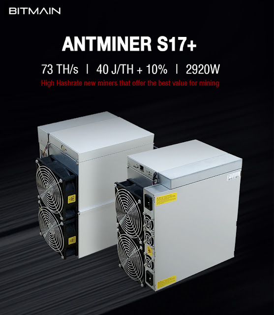 High Profit High Quality Fast Delivery in stock antminer S17 53ths 56ths bitcoin mining machine s17+ miner S17E S17pro S17+
