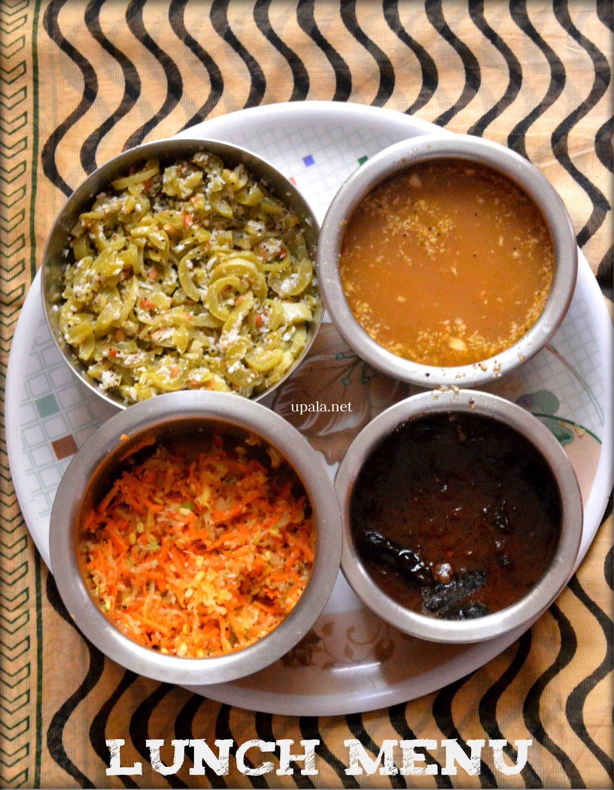 Upala South Indian Lunch Menu simple 5