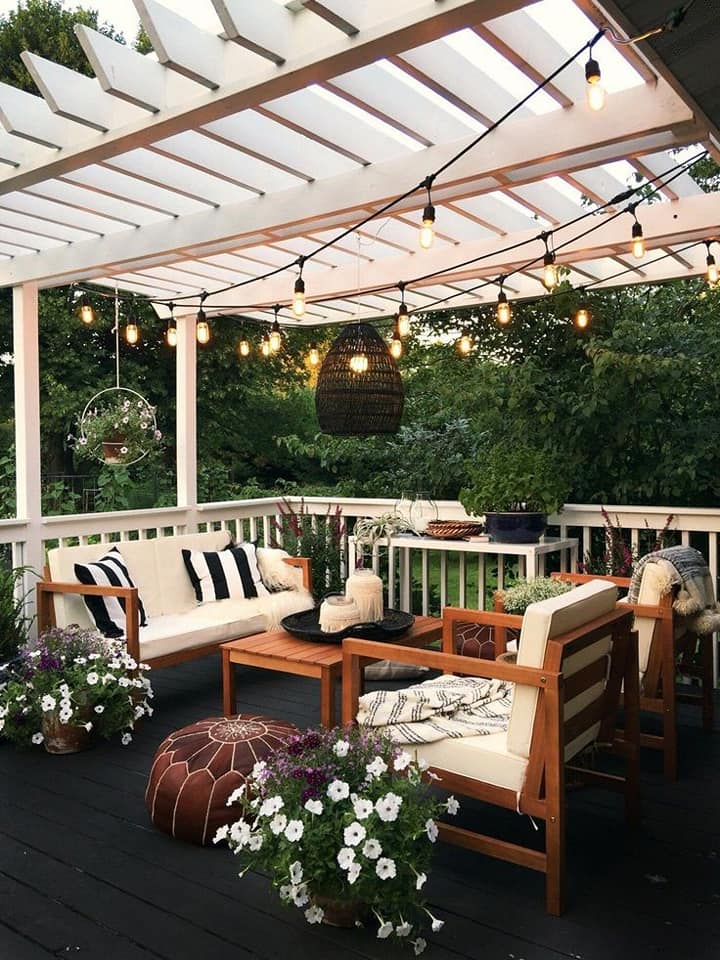 Iluminación de Terrazas Jardines y Patios : Decoración del Hogar