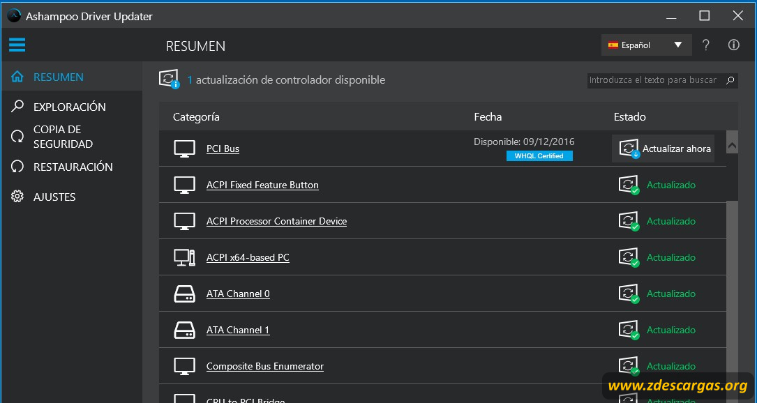 Ashampoo Driver Updater Full Español