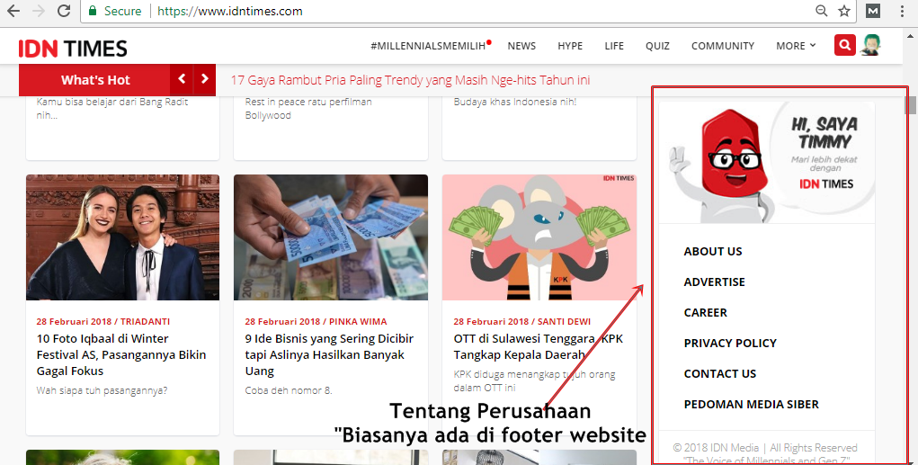 Hot Topik Idntimes Quiz Cerdas