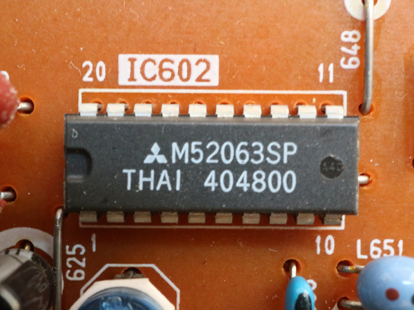 BugWorkShop - 甲蟲工作室: Mitsubishi（三菱）HS-MS10V 錄影機 RF 訊號板拆解（五）