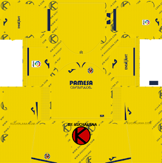 Villarreal CF 2019/2020 Kit - Dream League Soccer Kits