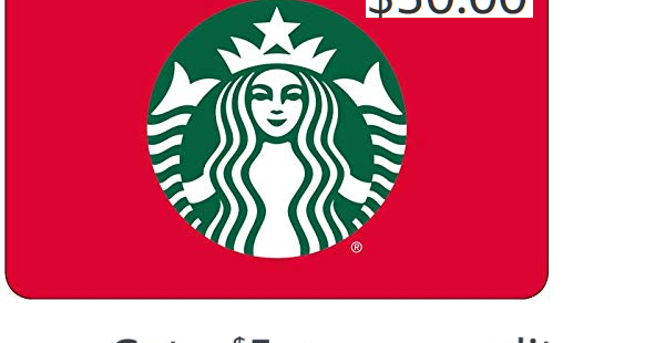 Starbucks Gift Card Bonus Deal! Get a Free 5 Amazon Promo