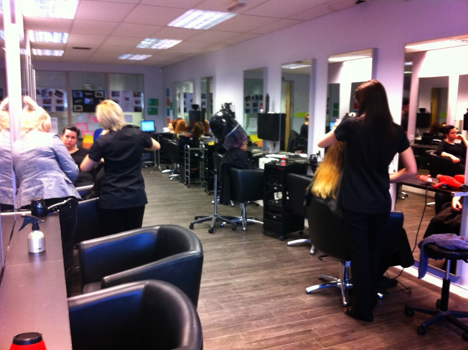 ALD Hair, Beauty and Barbering ALDacademy Busy day at the academy!