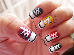 converse shoes nails cool designs nail super wanting ve been pair students something own similar since while