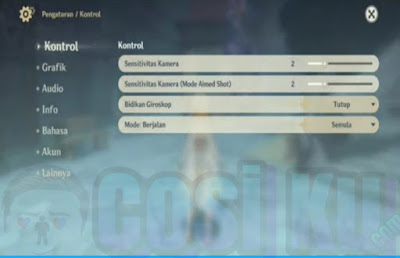Cara Setting Kontrol, Grafik & Anti Lag di Genshin Impact untuk HP Android Cara Setting Kontrol, Grafik & Anti Lag di Genshin Impact untuk HP Android