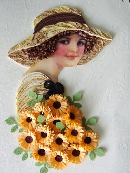 17-Eugenia-Evseeva-Quilling-Paper-&-Photo-Portraits-www-designstack-co