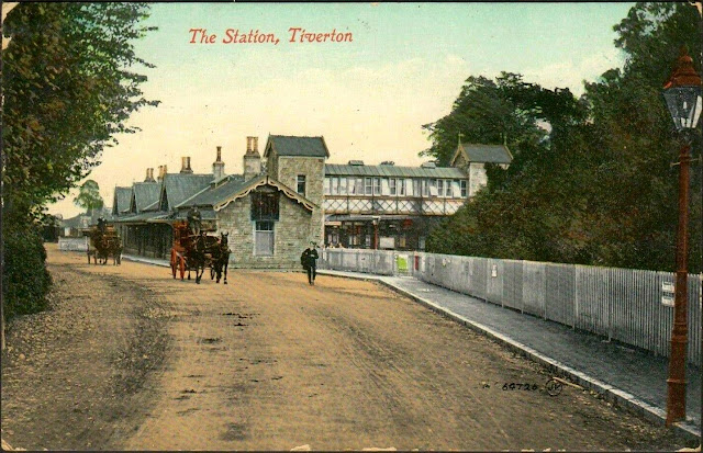 Postcard of the Railway Station c.1910