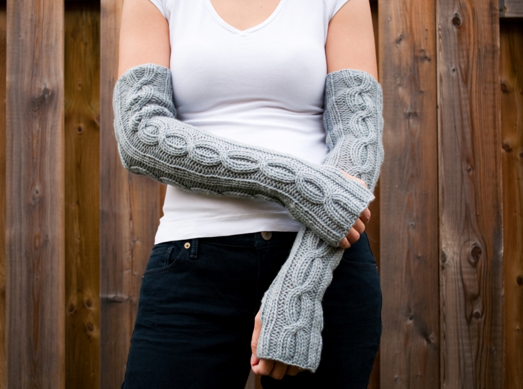 Kare's Knitting Adventure Arm/Wrist Warmer Fun