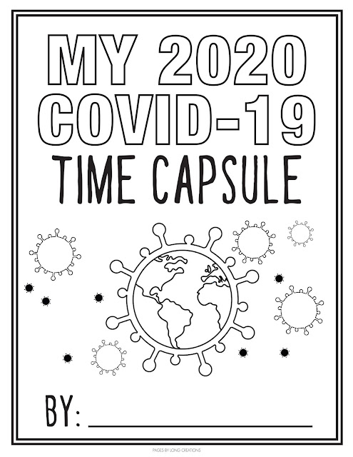 FREE Lockdown Time Capsule Colouring Pages Worksheets ...