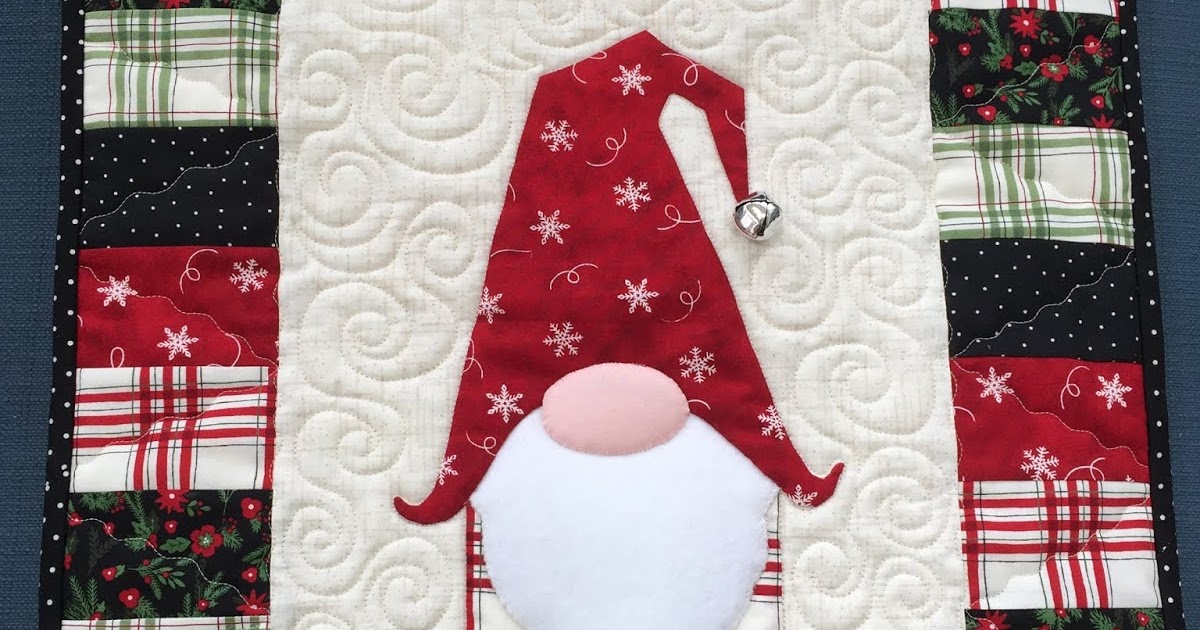 Sew Fun 2 Quilt Gnome for the Holidays