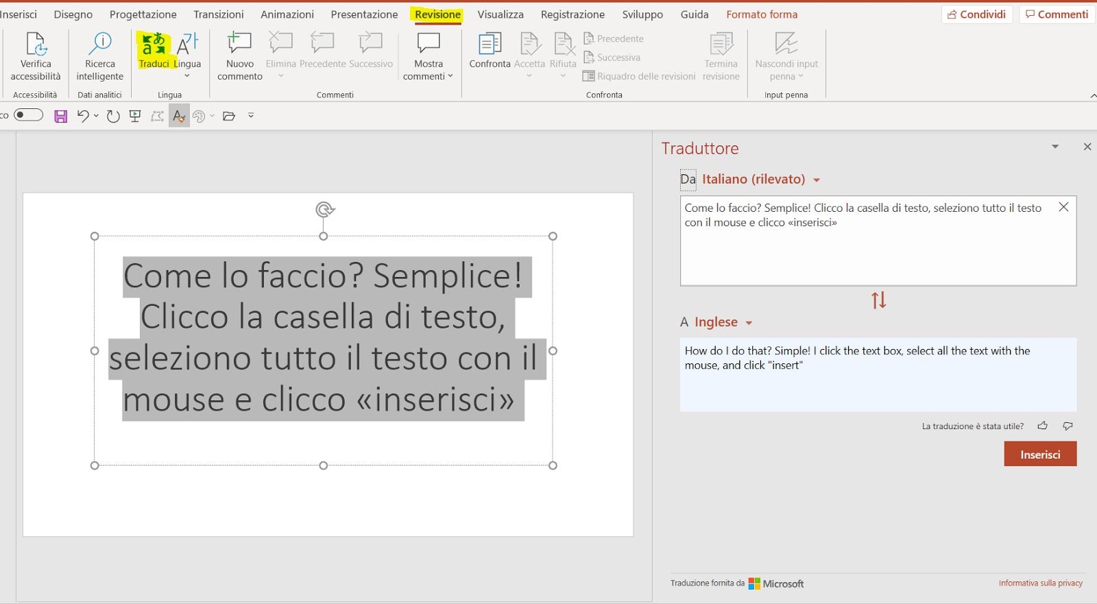 Come Far Tradurre Le Slide In Inglese A Power Point Tuttoslide
