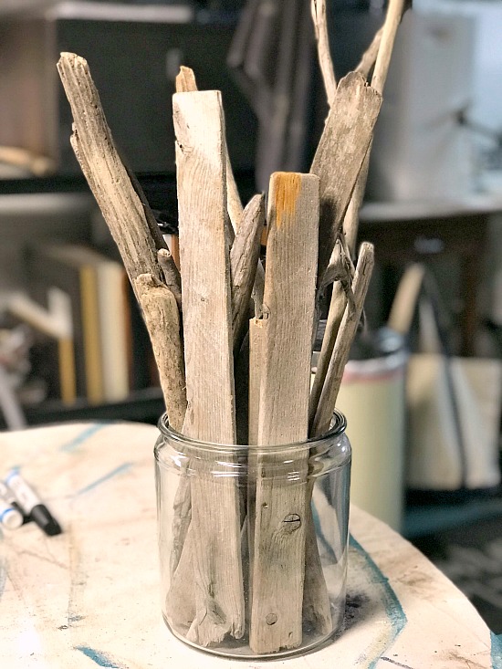 Make a Driftwood Vase for Flowers
