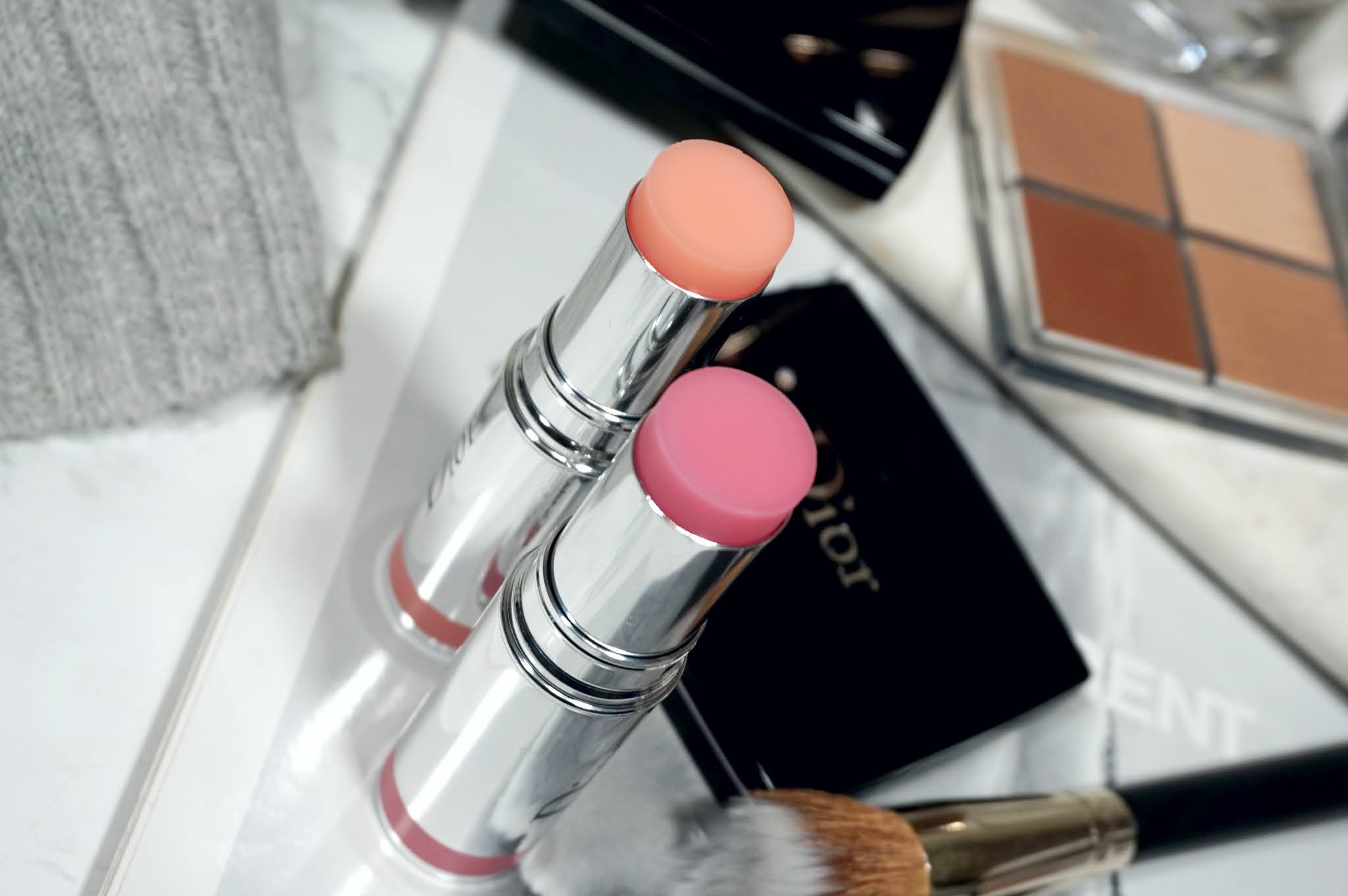  Review Dior DiorSkin Pure Glow Collection Stick Glow Blush PRETTY