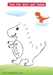 Join the Dots and Colour Worksheet