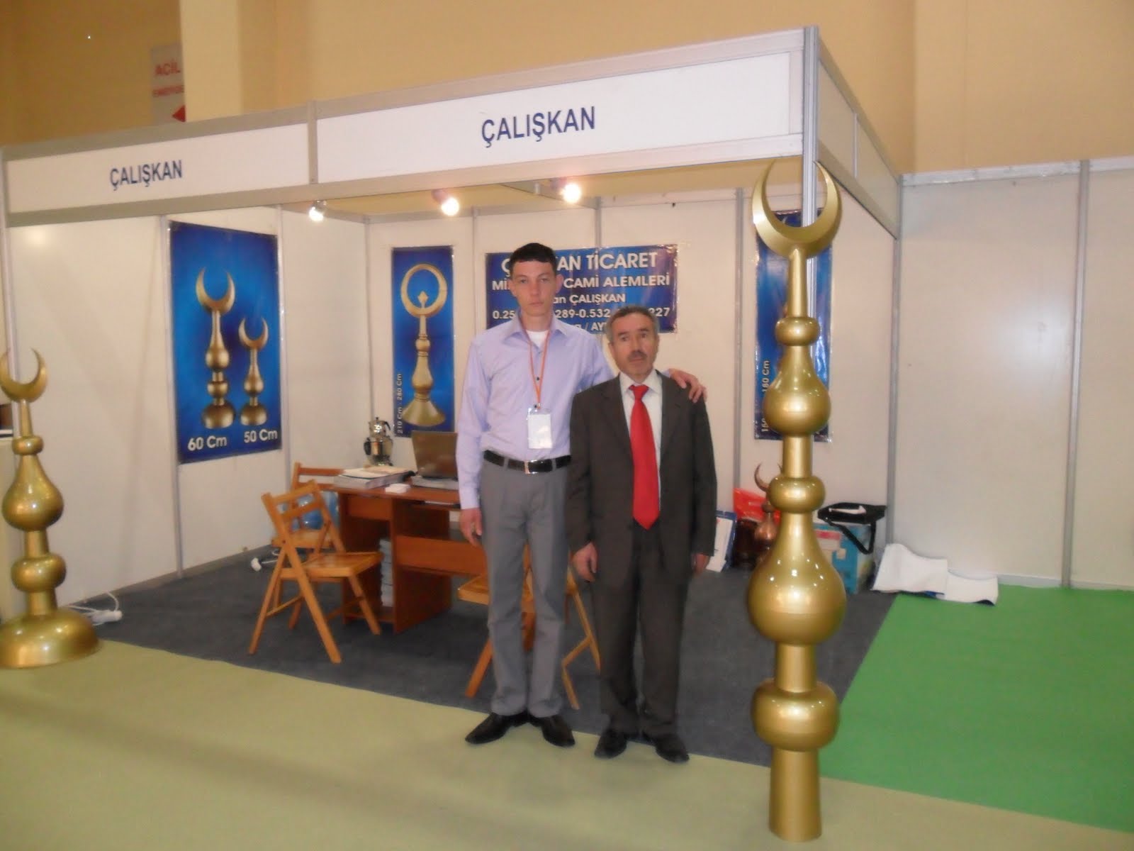 ÇALIŞKAN TİCARET BAKIR CAMİ MİNARE KUBBE ŞADIRVAN ALEMLERİ