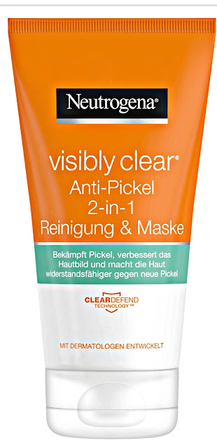  Neutrogena Visibly clear anti-pickel 2-in-1 Reinigung&Maske