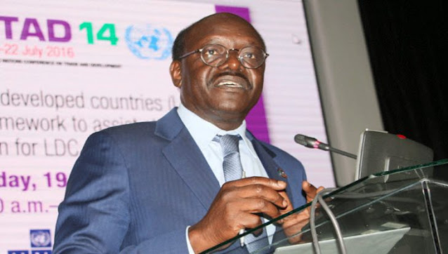 Presidential aspirant Dr Mukhisa Kituyi Presidential aspirant Dr Mukhisa Kituyi photo