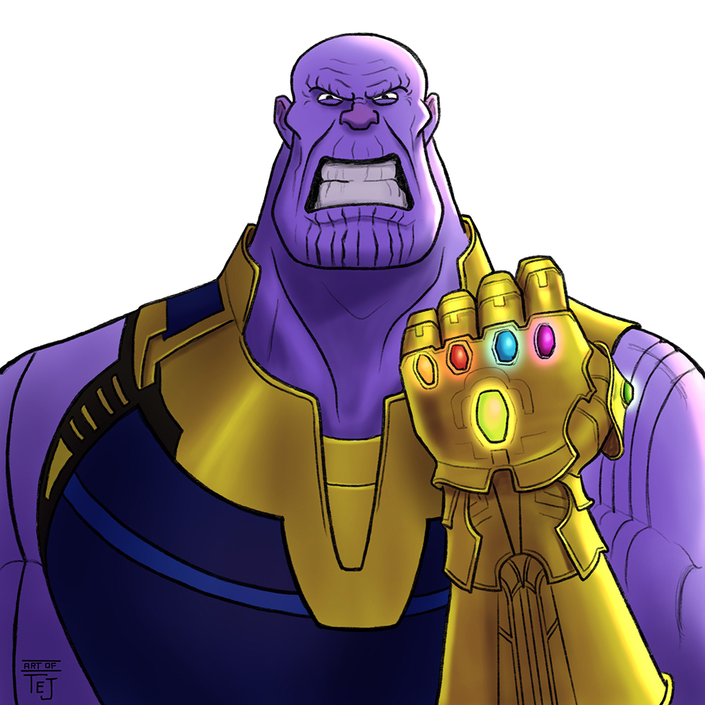 Thanos Art of Tej.