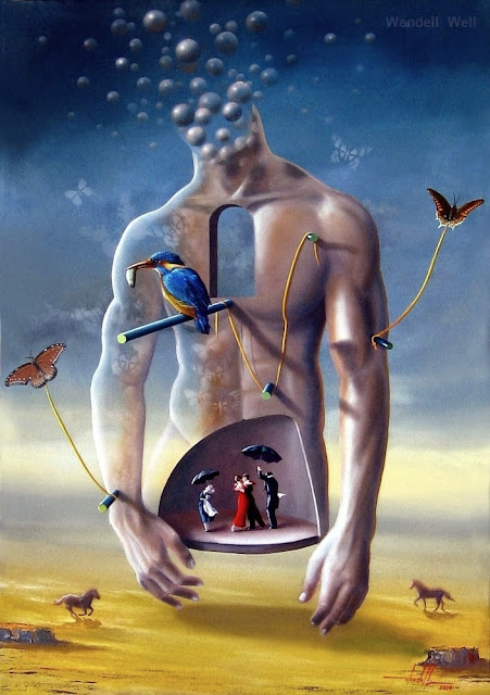 surreal painting