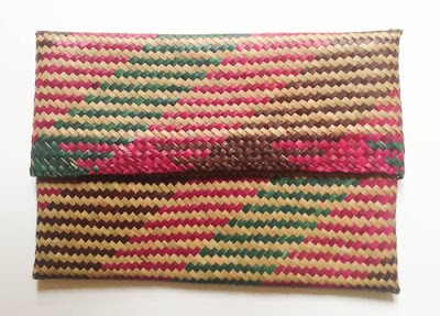Home and Tribe: TRIBAL WOVEN CLUTCH