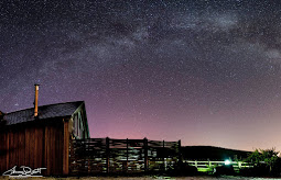 The Milky Way above Merlin Farm