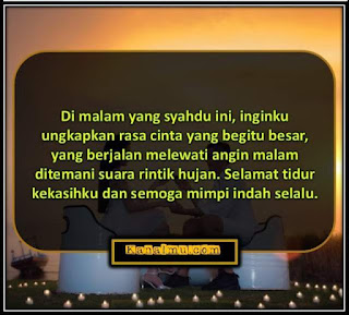 quotes selamat tidur meyentuh hati