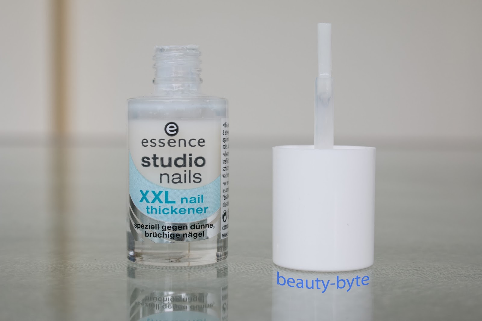 Beauty Byte REVIEW Essence Studio Nails XXL Nail Thickener