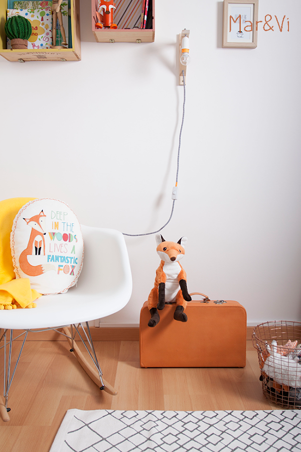 Maleta renovada con chalk paint