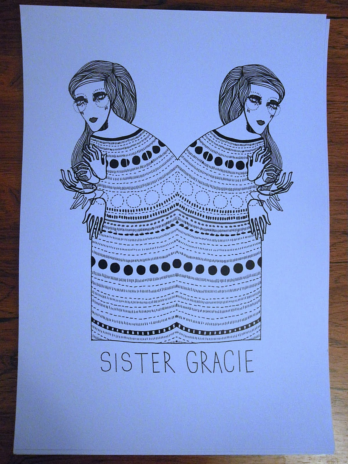 ALXNDRA COOK Sister Gracie Prints