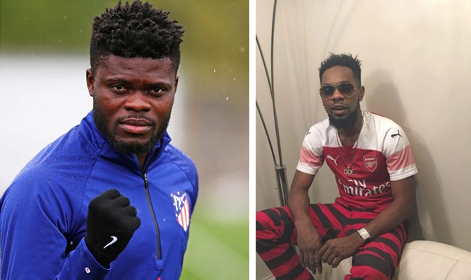 Patoranking pleads with Thomas Partey, vows to host concert if he joins Arsenal