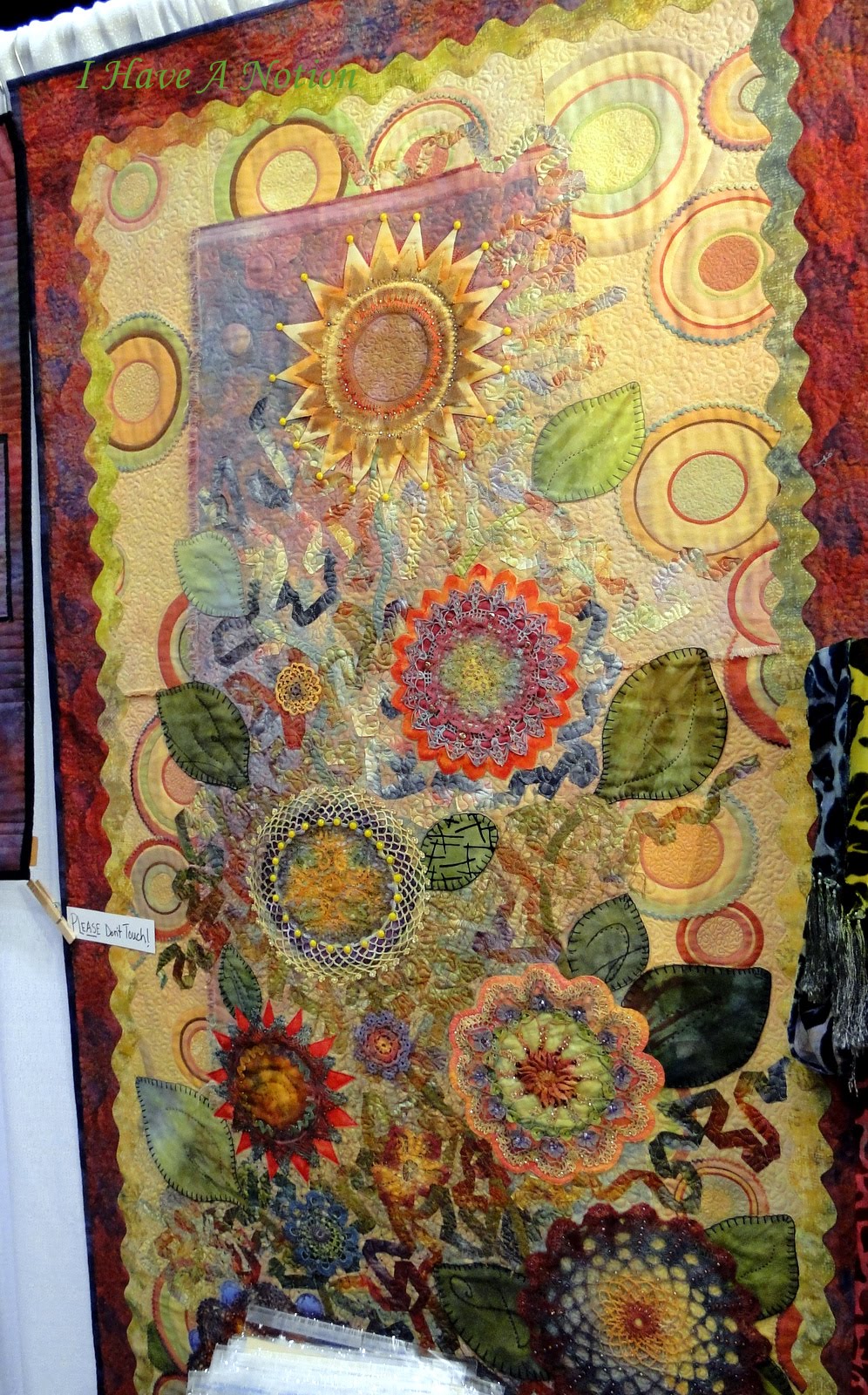 I Have A Notion Quilt Tapestry Studio