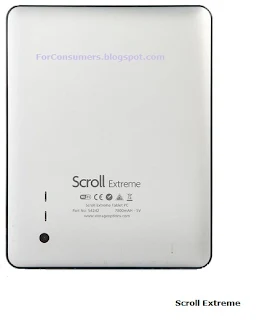 Scroll Extreme tablet 