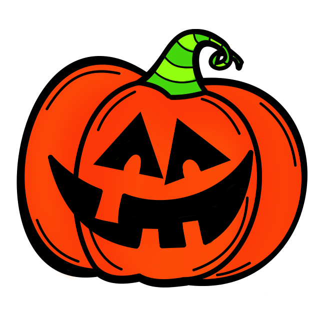 happy jackolantern clipart - photo #12