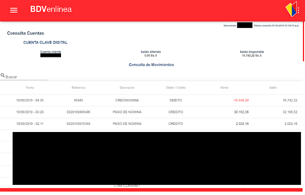 Bancos comenzaron a liberar pago de quincena. 10/09/2019 Bancos comenzaron a liberar pago de quincena. 10/09/2019