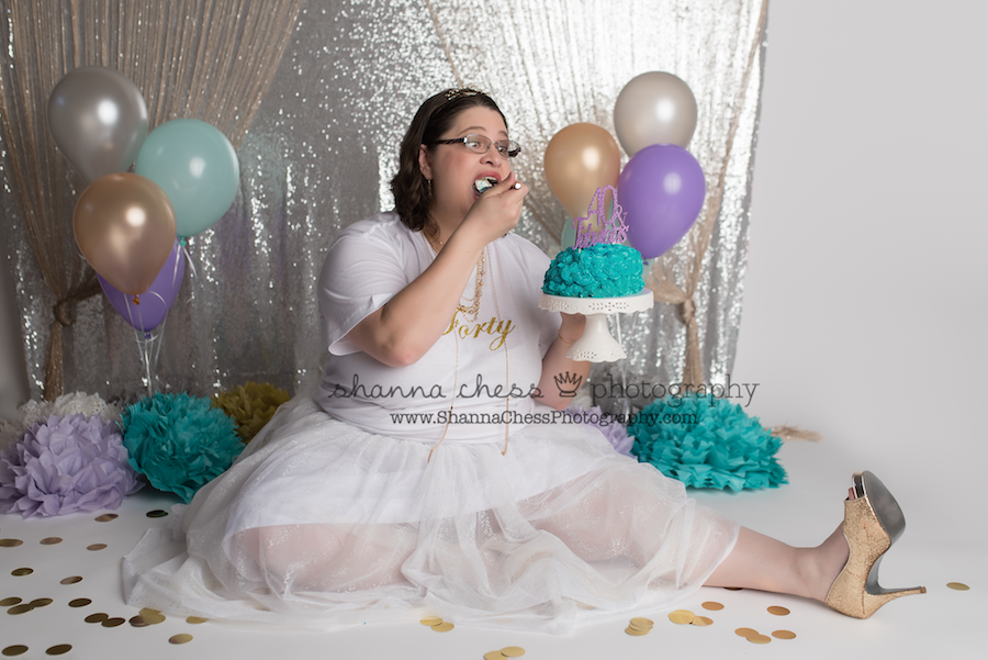 Shanna Chess Photography Eugene, Oregon Cake Smash Photographer