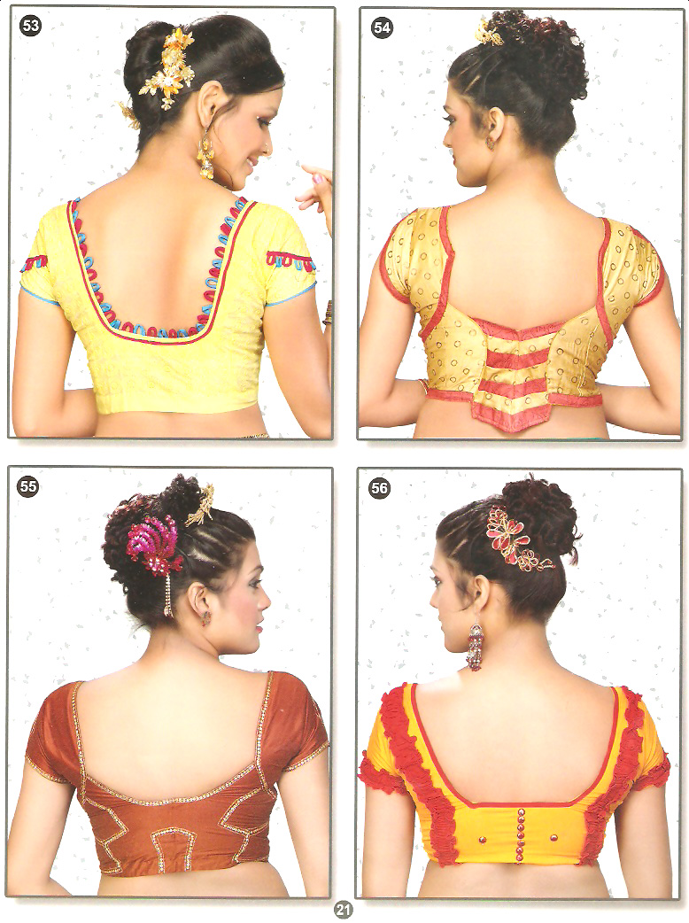 blouse Blouse Anjali Latest Images, back in Design  Designs Blouse Back Pics Back Neck design neck