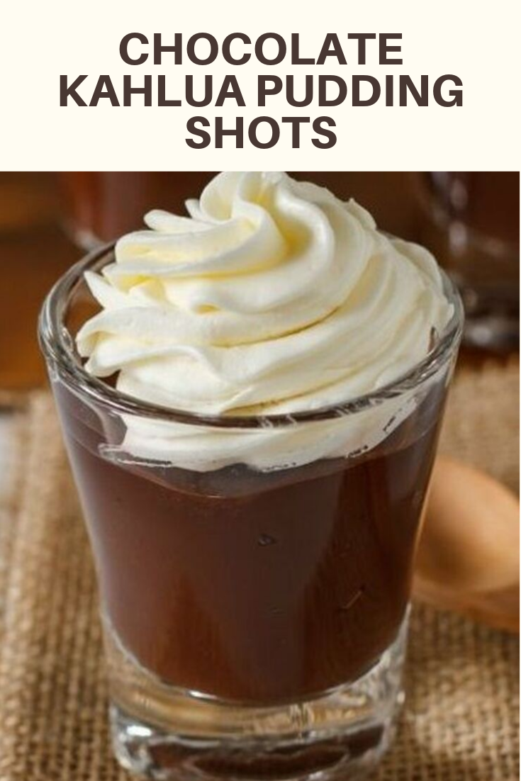 154 Chocolate Kahlua Pudding Shots