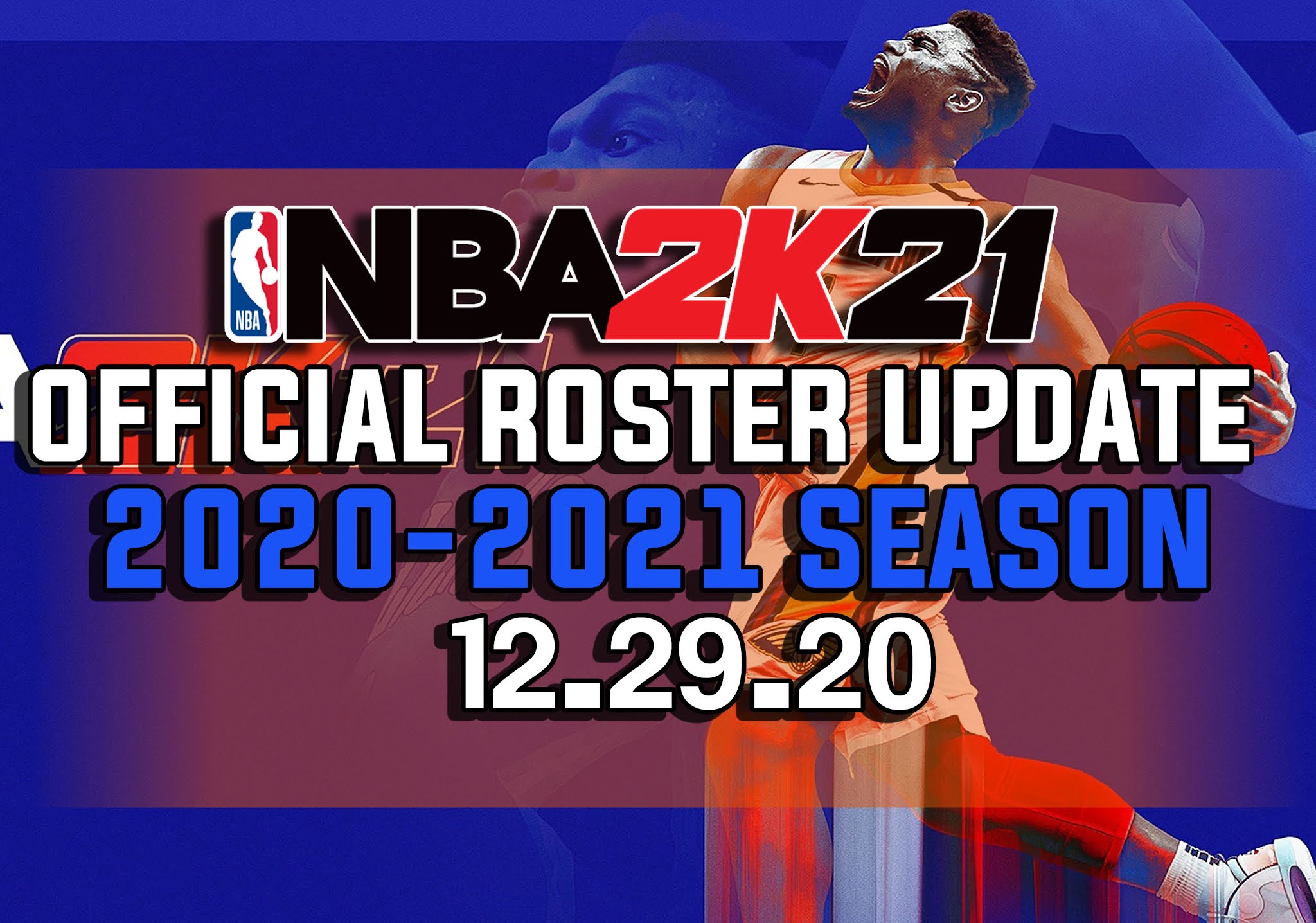NBA 2K21 OFFICIAL ROSTER UPDATE 12.29.20 OFFICIAL SEASON START + LATEST