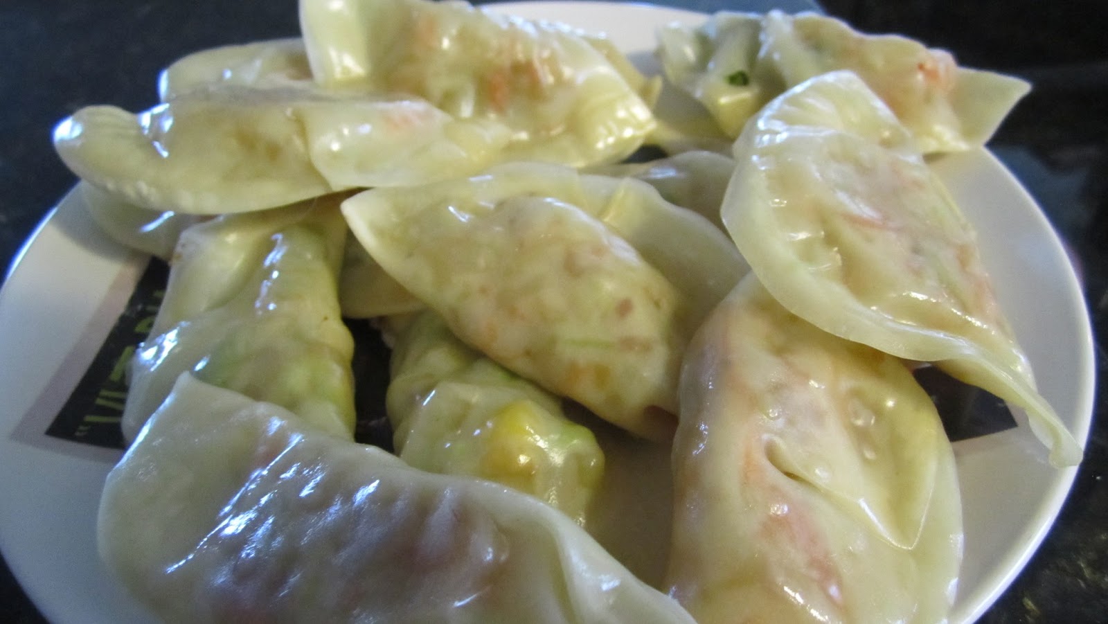 Being Happee Broccoli Slaw Stir Fry & Potstickers