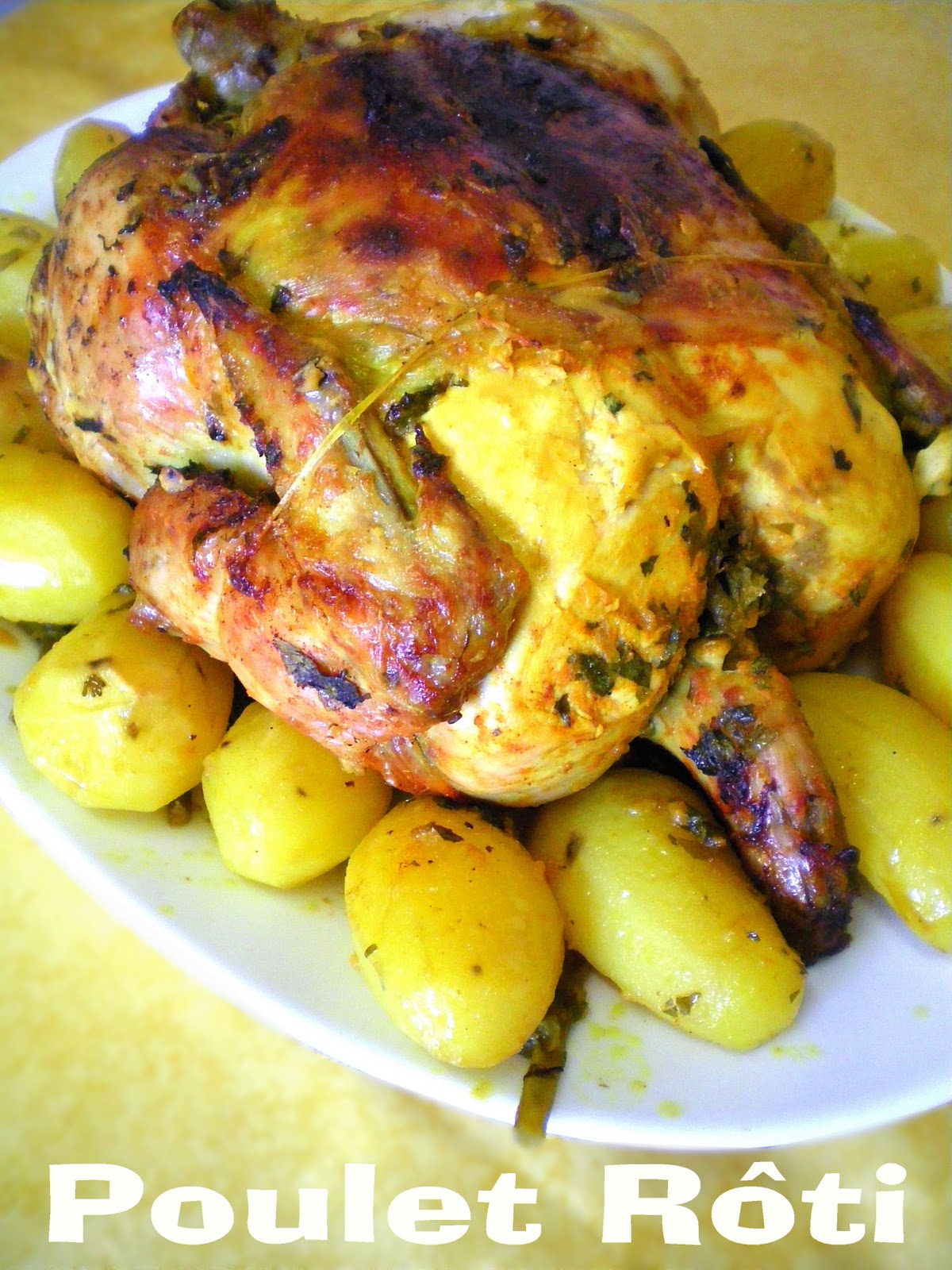 Pourquoi se priver quand c'est bon et léger?: Poulet rôti sans matière ...