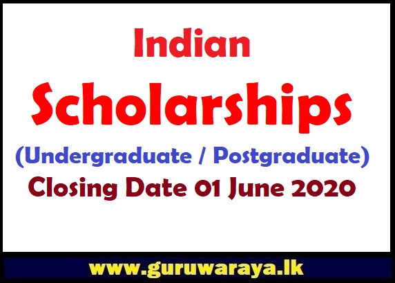 Indian Scholarships (Undergraduate / Postgraduate) 