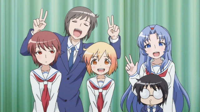 anime review of kotoura san characters