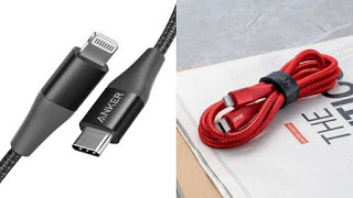 USB-C to lightning connector