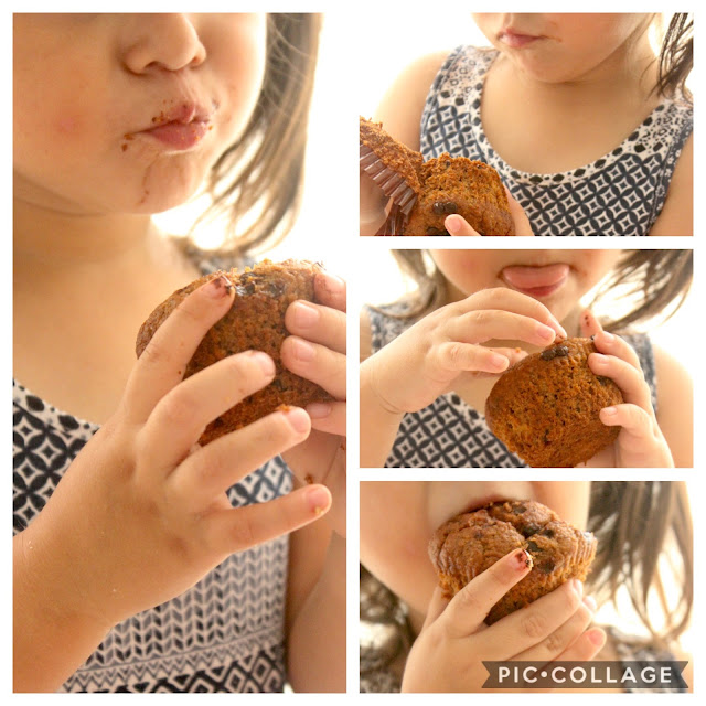 Life Lovers By Adriana Molina Muffins de plátano con harina de avena y chips de chocolate