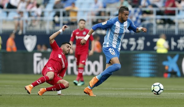 El Málaga cierra la temporada cayendo ante el Getafe (0-1)
